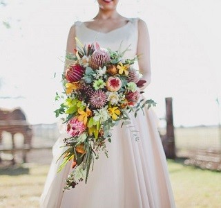 Design Idea, Protea / Foliages Wedding Resendiz Brothers